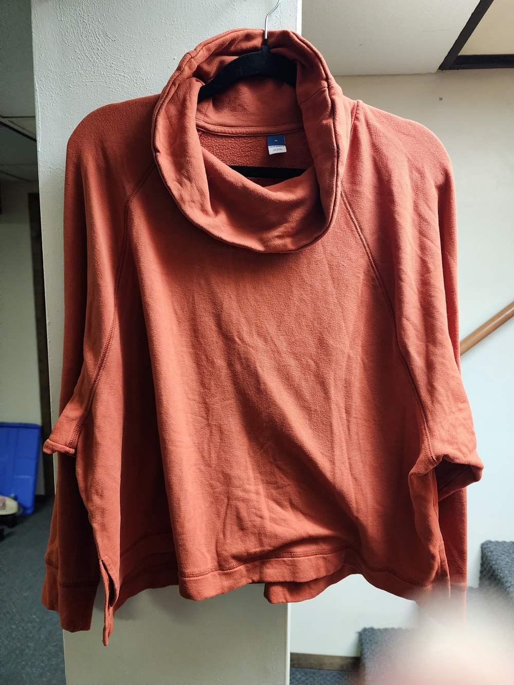 Old Navy Rust Cowl Neck Women's Sweater